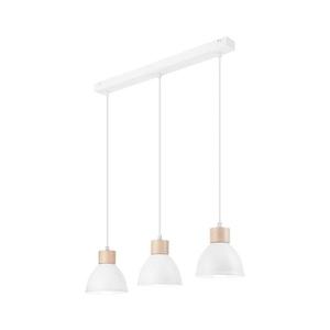 Luster na lanku NICO 3xE27/60W/230V biela LM-3.143 white vyobraziť
