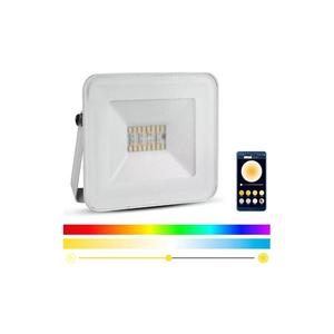 LED RGB Inteligentný stmievateľný RGB reflektor LED/20W/230V IP65 biela 5984 vyobraziť