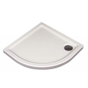 DEANTE - Minimálna biela Akrylová sprchová vanička, štvrťkruh, 100x100 cm KTN_051B vyobraziť