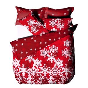 B.E.S. Petrovice Flanelové obliečky Červená zimná rozprávka, 140 x 200 cm, 70 x 90 cm vyobraziť