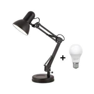 Brilagi - LED Stolná lampa ROMERO 1xE27/10W/230V čierna BG0261 + BG0207 vyobraziť