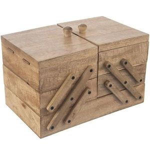Orion Drevená kazeta na šitie Mango rozkladacia 30, 5 x 20 x 21 cm vyobraziť