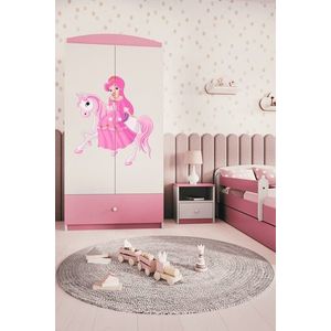 Detská skriňa Babydreams 90 cm princezná ružová vyobraziť