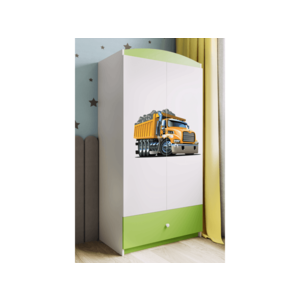 Detská skriňa Babydreams 90 cm tatra zelená vyobraziť