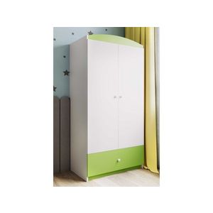 Detská skriňa Babydreams 90 cm zelená vyobraziť