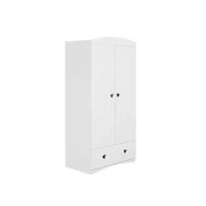 Detská skriňa Julia 90 cm biela vyobraziť