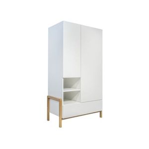 Detská skriňa Victor 100 cm biela vyobraziť