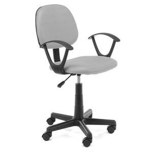 Detská stolička CLASSIC na kolieskach sivá/čierna vyobraziť