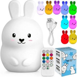 Dětská stolní LED lampa Mooni bílá vyobraziť