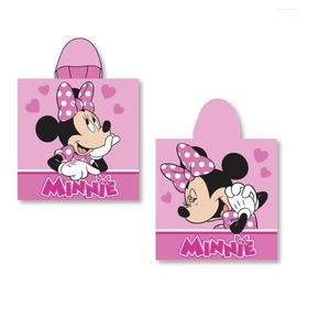 Dětské bavlněné pončo RIKKI Minnie 55x110 cm růžové vyobraziť