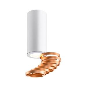 Bodové svietidlo TUBA 1xGU10/15W/230V biela/meď 2276076 vyobraziť