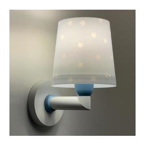 Dalber 82219T - Detské nástenné svietidlo STAR LIGHT 1xE27/60W/230V modrá 82219T vyobraziť