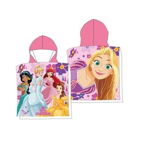 Dětské rychleschnoucí pončo DOULE Princezny 50x100 cm růžové vyobraziť