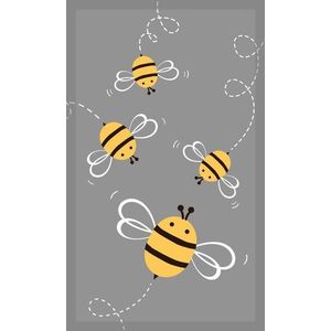 Dětský bavlněný ručník KIDS 001 30x50 cm šedý vyobraziť