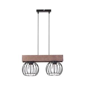 Luster na lanku MILAN 2xE27/60W/230V drevo 31572 vyobraziť