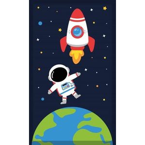 Dětský bavlněný ručník KIDS 005 30x50 cm tmavě modrý vyobraziť