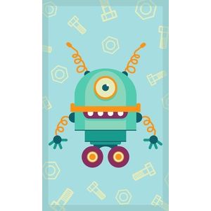 Dětský bavlněný ručník KIDS 008 30x50 cm modrý vyobraziť