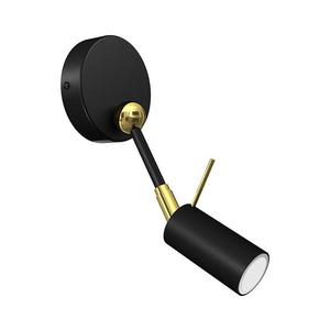 Nástenné bodové svietidlo IRIS 1xGU10/MR11/40W/230V čierna/zlatá MLP7269 vyobraziť