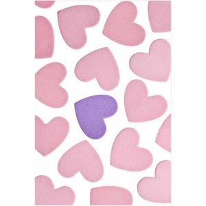 Detský koberček Hearts 80x120 cm ružový vyobraziť