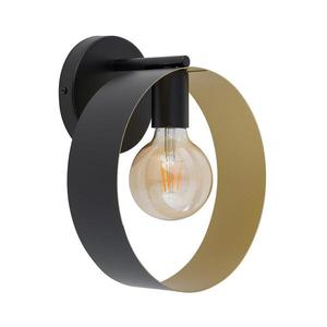 Nástenné svietidlo HAPPY 1xE27/60W/230V čierna/zlatá 32305 vyobraziť