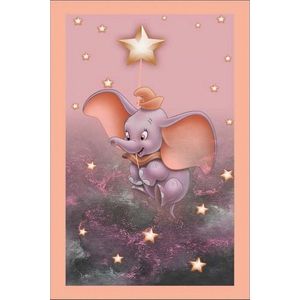 Detský koberček Sloník 120x180 cm ružový vyobraziť