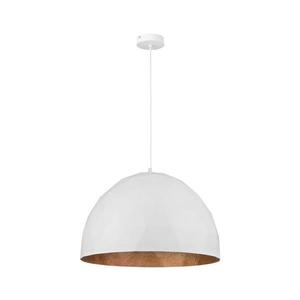 Luster na lanku DIAMENT 1xE27/60W/230V pr. 50 cm biela/medená 31370 vyobraziť