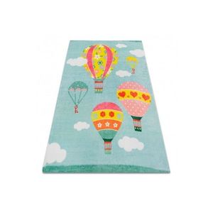 Detský koberec HOT AIR BALLOON modrý vyobraziť