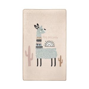 Detský koberec Lama 100x160 cm ružový vyobraziť