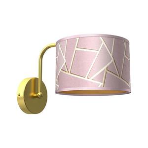 Nástenné svietidlo ZIGGY 1xE27/60W/230V ružová/zlatá MLP7583 vyobraziť