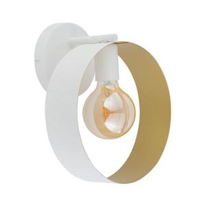 Nástenné svietidlo HAPPY 1xE27/60W/230V biela/zlatá 32307 vyobraziť