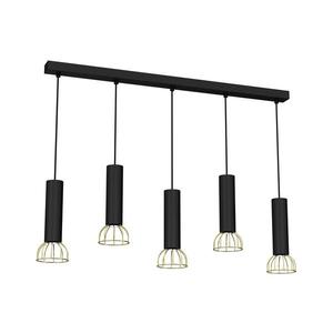 Luster na lanku DANTE 5xGU10/25W/230V čierna/zlatá MLP7250 vyobraziť