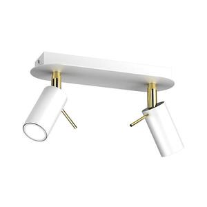 Bodové svietidlo PRESTON 2xGU10/MR11/40W/230V biela/zlatá MLP7631 vyobraziť