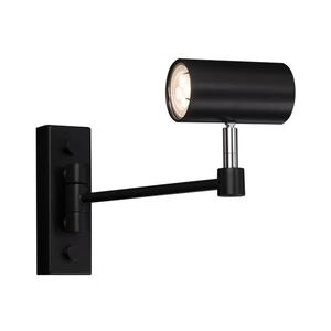 - 2209 - Nástenná lampička FUSSA 1xGU10/15W/230V čierna 2209 vyobraziť