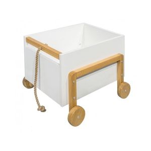 Detský úložný box Victor 60 cm biely vyobraziť