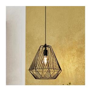 Eglo 43692 - Luster na lanku STYPE 1xE27/40W/230V čierna 43692 vyobraziť