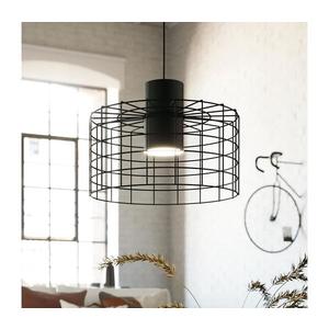 Eglo 43627 - Luster na lanku MILLIGAN 1xE27/40W/230V pr. 38 cm čierna 43627 vyobraziť