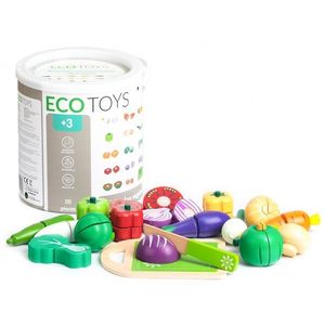 Drevená zelenina na sekanie – 20 kusov vyobraziť