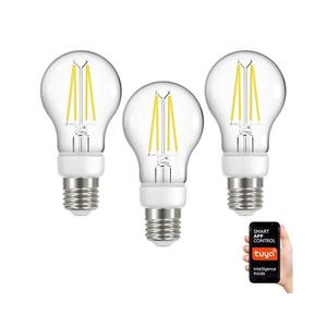 NEO 07713C-SADA 3x LED Stmievateľná žiarovka NEO LITE E27/7W/230V Wi-Fi Tuya 07713C vyobraziť