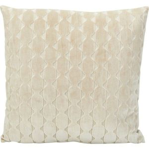 Vankúšik Velvet krémová, 45 x 45 cm vyobraziť
