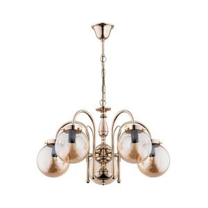 Luster na reťazi HERO 5xE14/40W/230V zlatá 28275 vyobraziť