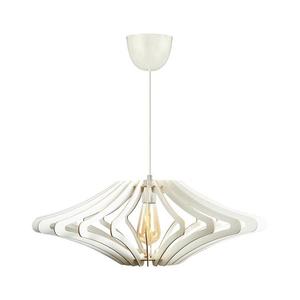 Luster na lanku 1xE27/60W/230V biela pr. 47 cm biela 390FLH1562 vyobraziť