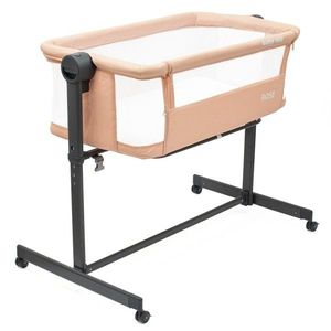 Baby Mix Prístavná postieľka Rose lososová, 84 x80 x 52 cm vyobraziť