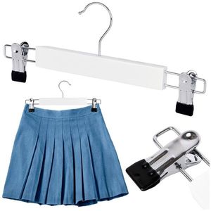 Dřevěné ramínko na sukně RAM bílé vyobraziť