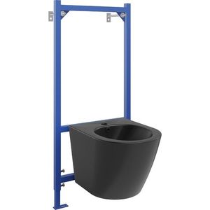 MEXEN/S - Sada pre skrytú inštaláciu bidetu Felix B s bidetom Lena, čierna mat 69935224885 vyobraziť