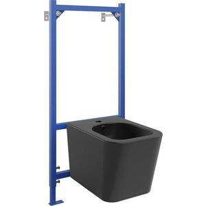 MEXEN/S - Sada pre skrytú inštaláciu bidetu Felix B s bidetom Teo, čierna mat 69935855185 vyobraziť