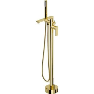 MEXEN - Lena Voľne stojaca vaňová batéria, zlatá 75633-50 vyobraziť
