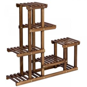 Dřevěný stojan na rostliny Manino borovice vyobraziť