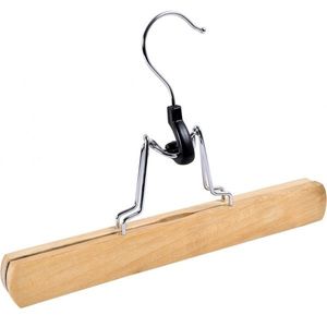 Drevený vešiak na nohavice RON 10 ks hnedý vyobraziť