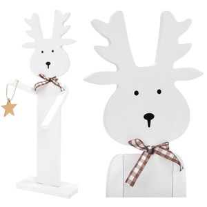 Drevený vianočný sob ELKWOOD 35 cm vyobraziť