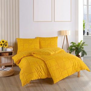 BedTex Bavlnené obliečky Geo Ray Flower, 220 x 200 cm, 2 ks 70 x 90 cm, 220 x 200 cm, 2 ks 70 x 90 cm vyobraziť